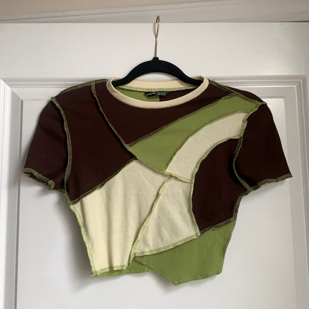 Multicolor crop top